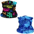 thumbnail image 3 of Happy Cherry Neck Gaiter Kids Face Cover Boca Evitar Saliva Spray Anti-Fog para el frío Adepaton CJWUS-5360, 3 of 5