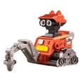thumbnail image 3 of Vehículos de construcción de juguete para niños, camiones de juego, recuerdos de fiesta, aprendizaje, regalos de cumpleaños para niños y niñas de 3, 4 camión de pilotes, 3 of 9