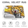 thumbnail image 2 of Aggretsuko Bathroom Rugs, Extra Soft And Absorbent Bath Mat, Non-Slip, Machine Washable, Quick Dry Shaggy Bath Carpet for Bathroom Floor, Tub, Shower, 2 of 8