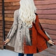thumbnail image 1 of LOVZFMLL Cardigan pour Femmes Mode Décontractée Halloween Imprimé Manches Longues Blouse Manteau, 1 of 5