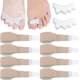 thumbnail image 1 of 10PCS Toe Straighteners for Bent Toes, 8PCS Reinforced Hammer Toe Straightener with 2PCS Toe Separators, Hammer Toe Splints for Overlapping Toes Toe Bandage Broken Toe, 1 of 5