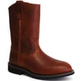 thumbnail image 1 of WORK ZONE Men's 10" Steel Toe Pull On Work Boot Brown - S998 BRN, 1 of 1