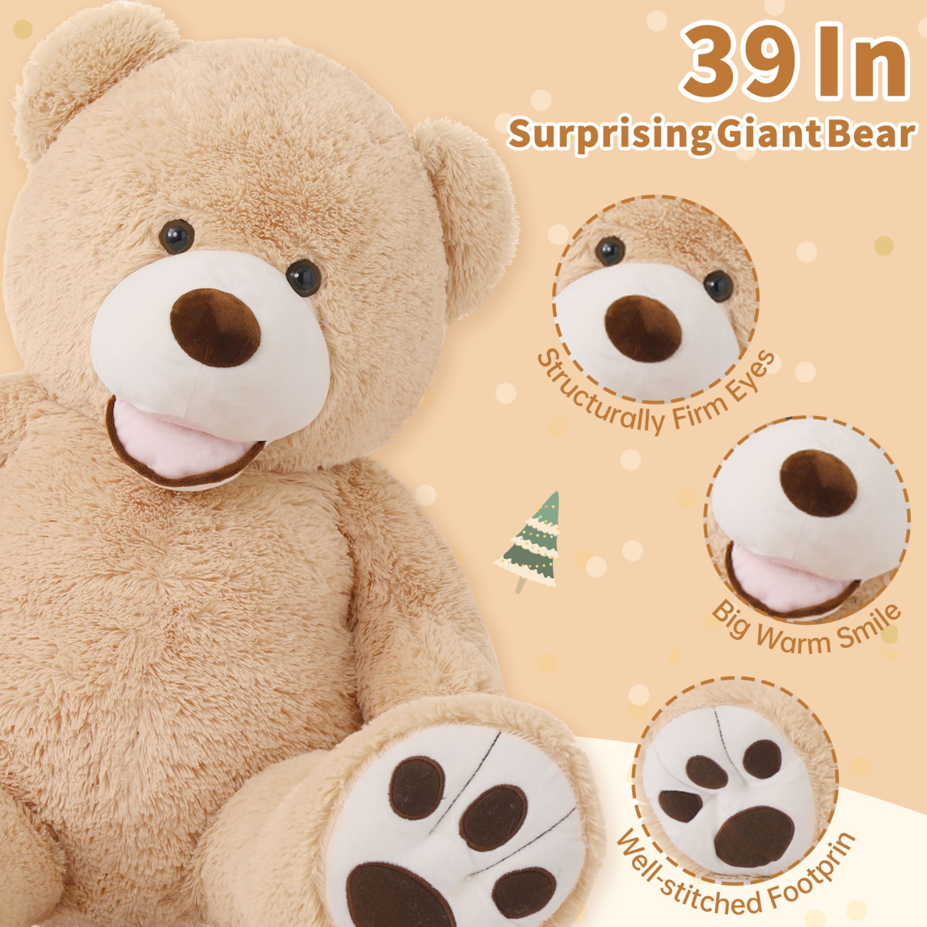 Big eyed teddy bear new arrivals