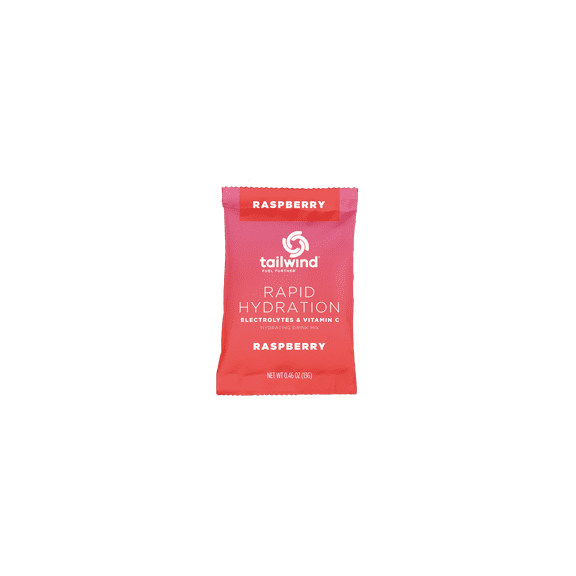 Tailwind Nutrition Rapid Hydration Electrolyte Drink Mix Raspberry 0.46 oz Single Serve Packet