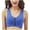 Dark Blue, variant on VerPetridure Sports Bras for Women High Support Large Bust Women's Zipper Shockproof Gathers No Underwire Vest Running Fitness Women's Underwear Sports Bras