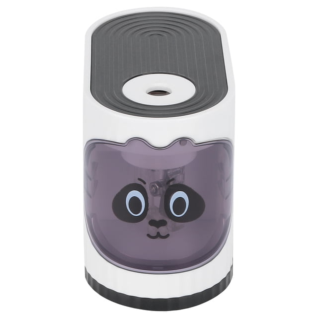 Pencil Sharpener, Electric Pencil Sharpener Large-capacity Shaving Trough USB Powered Battery Powered With Replaceable Knife Holder For 6~8mm Diameter Pencil Pink,Blue,Black