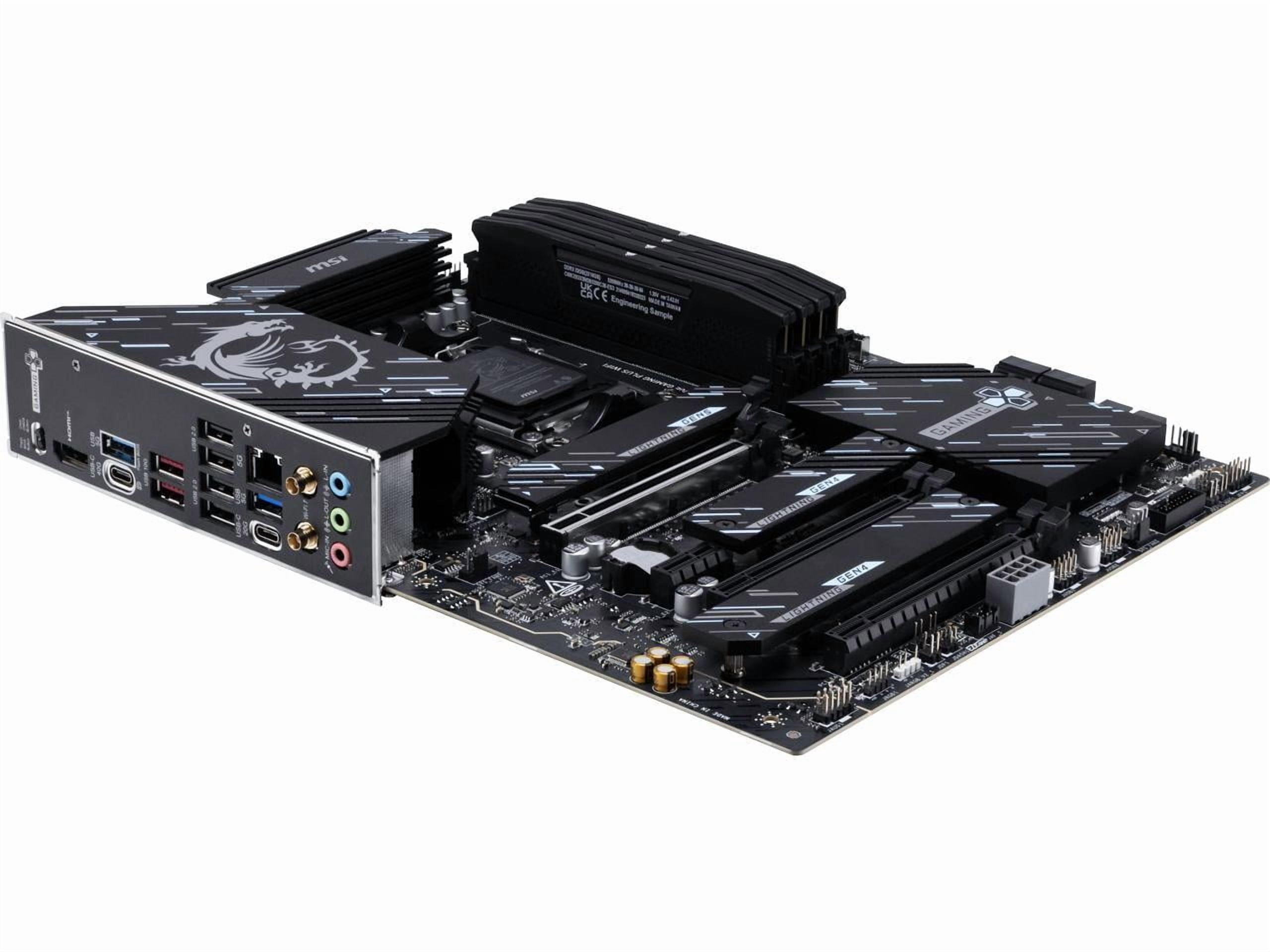 MSI X870E GAMING PLUS WIFI AM5 AMD X870E SATA 6GB/S  5G LAN DDR5 M.2 Wi-Fi 7 ATX Motherboard