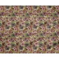 thumbnail image 4 of oneOone Polyester Spandex Lime Green Fabric Florals Craft Projects Decor Fabric Printed By The Yard 56 Inch Wide-PDM, 4 of 4