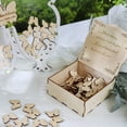 thumbnail image 6 of JHGoosa White Wedding Guest Book Alternativey For 50 Guests To 200 Guests Drop Wooden Butterfly Frame With Small Butterflys Rustic Guest Book Alternative Wedding Signs Reception Decoration, 6 of 8