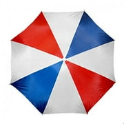 Beach Umbrella 72" Wide & 72" Hight (Red/Blue/white) with Carry Case