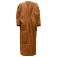 thumbnail image 4 of Fgnfyis Mens Winter Coat Thick Robe Winter Jacket with Pockets Warm Outerwear Long Coat for Cold Weather Comfort Mens Jackets Brown 4, 4 of 5