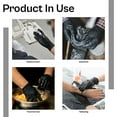 thumbnail image 2 of MMBM 1000 Pieces Medium Nitrile Gloves Black, Disposable Powder Free Latex Free for Food Service and Exam Grade Use 3 Mil, 2 of 7