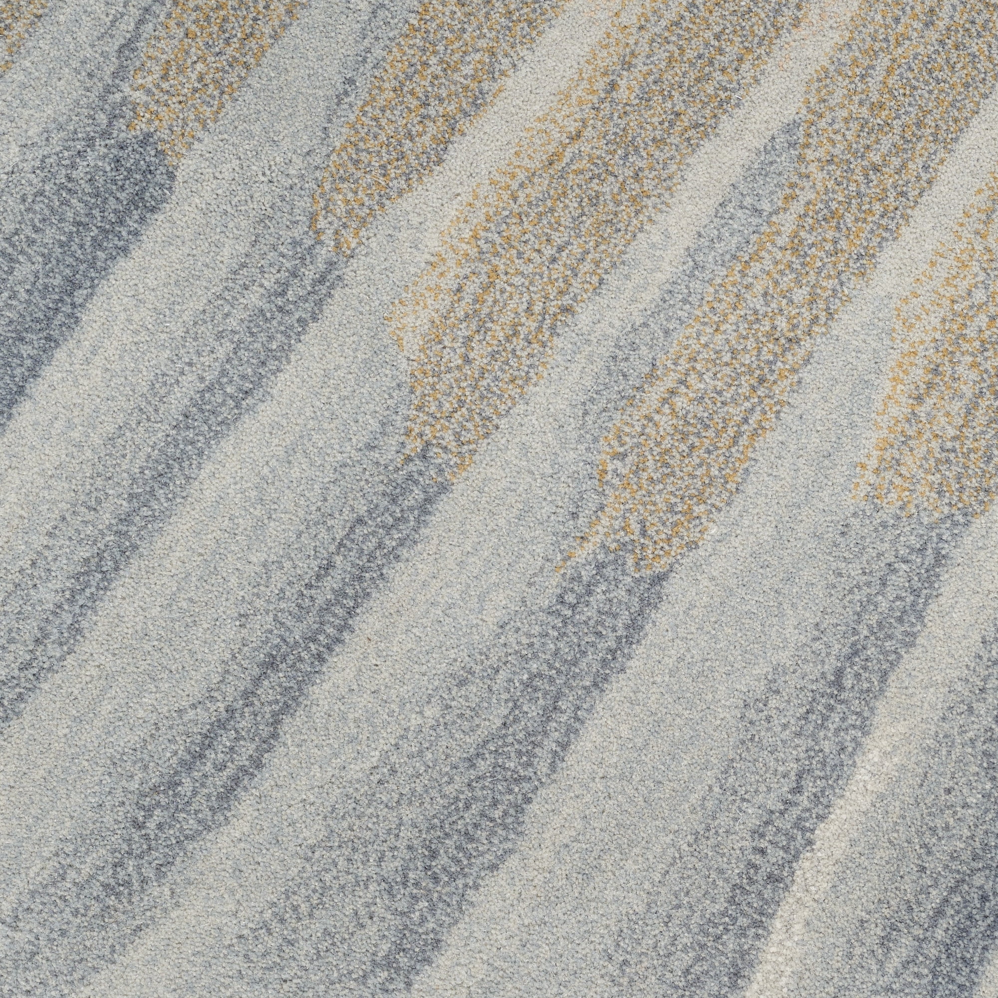 Nourison Prismatic Modern Abstract Sand 7'9" x 9'9" Area Rug, (8x10)
