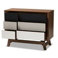 thumbnail image 3 of Skyline Decor Multicolor Finished Wood 6-Drawer Chest, 3 of 9