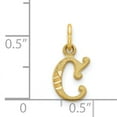 thumbnail image 3 of 14k Initial C Charm, 3 of 3