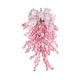 thumbnail image 2 of Corona de flores artificiales en forma de lágrima, adorno de primavera y verano, regalo para decoración colgante Rosa, 2 of 9