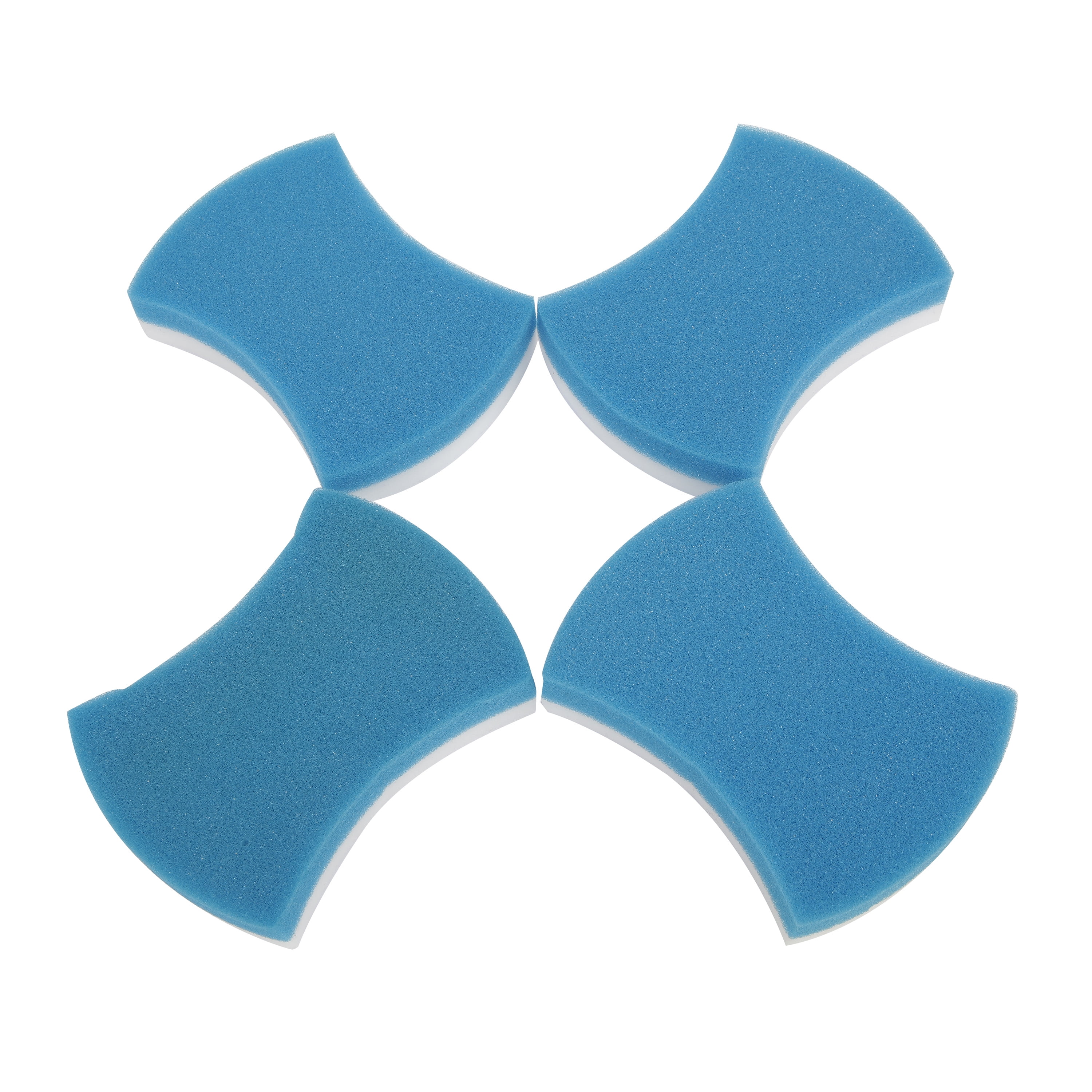 Ozark Trail Easy Erasing Multi-Surface Sponge Pads, Dual Melamine Foam and Sponge, 8-Pack
