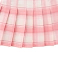 thumbnail image 7 of Staki Tennis Skirt for Girls Girls Pleated Skirt High Waist Athletic Tennis School Uniform Skirts 4Y 5Y 6Y Pink,11-12 Years, 7 of 7