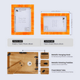 thumbnail image 2 of Handicrafts Home 5x7 Classic Bone Inlay Picture Frames Picture Frames, Orange, 2 of 7