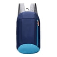 thumbnail image 2 of Mochila de viaje para senderismo, de nailon, color azul oscuro, esencial para viajes, resistente al agua. Azul profundo, 2 of 9