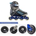 thumbnail image 4 of 46 Pcs Arbre de Remplacement pour Patin en Ligne Accessoires de Remplacement pour Patin à Roulettes en Alliage d'Aluminium Ensemble de Roues de Patin Comprend Axes Vis & Clé & Espace, 4 of 5