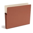 thumbnail image 4 of Smead® "Workhorse" Expanding File Pockets, 3 1/2" Expansion, 9 1/2" x 11 3/4", 30% Recycled, Redrope, Pack Of 25, 4 of 7