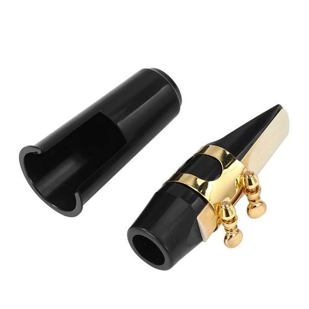 Clairlio Alto Sax Saxophone Mouthpiece with Cap Buckle Reed Mouthpiece