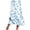 Z13-Blue, variant on Midi Skirts for Women Flared Ruffle Color Block Breathable Flowy Maxi Skirt Summer Boho Pleated Beach Long Skirts with Pockets