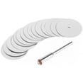 thumbnail image 2 of 15Pcs 18/22/25Mm Hoja De Sierra Circular, Disco De Rueda De Corte De Acero Inoxidable Disco De Corte Afilado Juego De Herramientas De Corte Rápido Para Corte De Tubería De Pvc De Madera Y Plástico Muyoka Hogar, 2 of 7