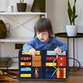 thumbnail image 1 of Board Montessori Educational Toy  Portable Baby Learning Board  Educational Board Toys for Children  Educational Board to Develop Dexterity / Motor Skills for Baby Children, 1 of 10