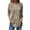 Khaki, variant on WTOBBY Women's Loose Fit Casual Floral Printed Round Neck Long Sleeve T-shirt Pullover Top Soft Breathable Material for Relaxed Wear Daily Comfort Fashion Blouse Trendy ,Army Green L