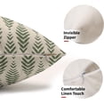 thumbnail image 2 of Sage Green Boho Lumbar Pillow Covers 12x20 Set of 2 Bohemian Ethnic Geometric Herringbone Print Decorative Throw Pillows Outdoor Pillowcase Rectangle Linen Cushion Case Decor for Couch Sofa Bed, 2 of 6
