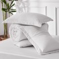 thumbnail image 4 of All Seasons Full Size Comforter Set, 3 Pieces(1 Comforter and 2 Pillow Shams ) Grayish White - Full, 4 of 5