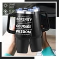 thumbnail image 5 of Sobriety Gifts for Women/Men, Mental Health Gifts, Best Sobriety Gifts, 1 Year Sobriety/Sober Gifts, Addiction Recovery Gifts, AA Gifts Sobriety for Women, Serenity Prayer Gifts Tumbler 40oz, 5 of 6