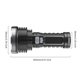 thumbnail image 5 of Potente Linterna Led 1000Lm Super Brillante Led Antorcha Luz Usb Recargable Vida Impermeable Al Aire Libre Linterna Portátil Con 4 Modos De Luz Reflector Reflector Para Pesca Noticed HA020565-00, 5 of 6