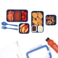 thumbnail image 2 of LONCHERA+TUPPERS+CUBIERTOS. 18 PIEZAS. PORCIONES IDEALES PARA NIÑOS DE 5 A 12. BIODEGRADABLE BOCARU BENTO BOX FOR KIDS, 2 of 9