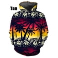 thumbnail image 2 of Nueva sudadera con capucha con estampado 3D de palmeras de moda, sudaderas tipo pulóver de talla grande para hombres y mujeres, sudaderas informales de manga larga con capucha, 2 of 5