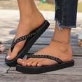 thumbnail image 2 of ibiyuan Women's Flip Flops Womens Thong Sandals Non- Tpr Sole Slippers for Women Soft Shoes for Women Dressy Casual, 2 of 9