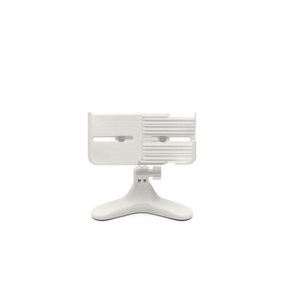 Weathertech iPod/iPhone/Smartphone Mount 8ADF7TVWH iPod/iPhone/Smartphone Mount; DeskFone Two View; 360 Degree Rotation; White; With Three White Plastic Knobs