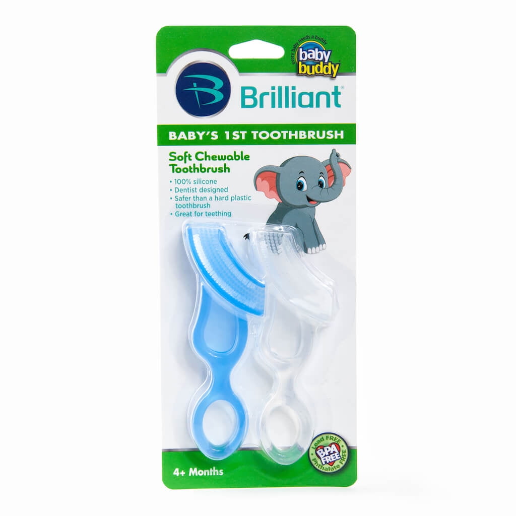 Silicon Chewable Toothbrush Teeth Massager For Baby Various Colours UK Supplier
