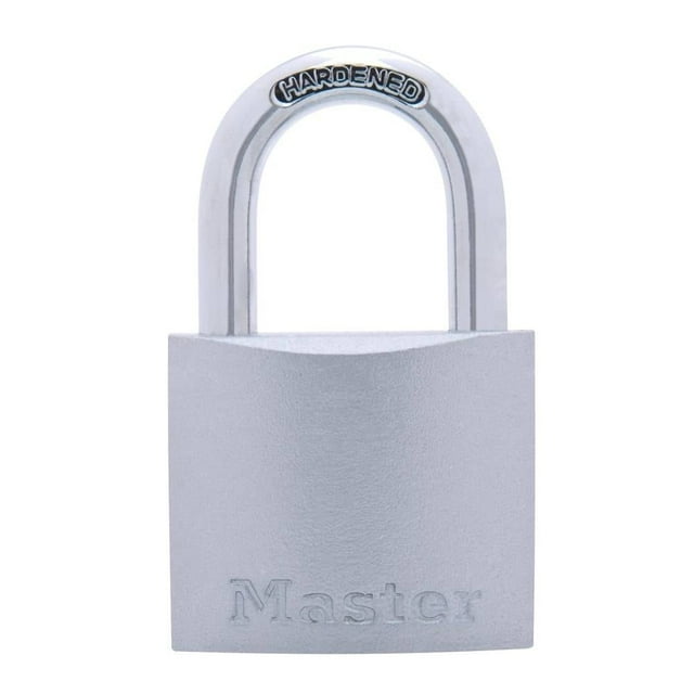 Candado Metálico Master Lock 38 mm Ancho Gris