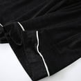 thumbnail image 6 of NoxwB Men's Stretch Modal Pajama Capri Pants with Pockets Black XL, 6 of 8