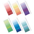 thumbnail image 3 of HEMOTON 6 Sets Gradient Notes Markers Tape Convenient Office, 3 of 8