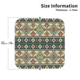 thumbnail image 3 of Disketp Traditional Tribal Aztec1 Funny Coasters,4 Pcs Leather Coasters With Holder, Perfect Housewarming Hostess Gifts,Protect Furniture From Water Marks Scratch And Damage, 3 of 9