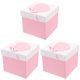 thumbnail image 1 of KAKOWELY 3 cajas cuadradas con tapa, pequeñas cajas de regalo para cumpleaños, Navidad, bodas y baby shower., 1 of 4