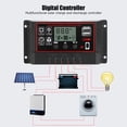 thumbnail image 4 of Controlador de Energía solar EOTVIA Regulador de batería solar 12V 24V Automático, 4 of 6