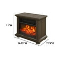 Duraflame® Compact Traditional Tabletop Electric Heater with Realistic