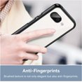 thumbnail image 6 of Case for Google Pixel 9A,Google Pixel 9A Case,Transparent TPU+PC Acrylic Protective Military Grade  Heavy Duty Protection Phone Case for Google Pixel 9A (Black), 6 of 16