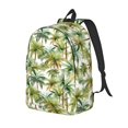 thumbnail image 1 of Easygdp Green Hawaii Palms Mochila de Lona Resistente para Laptop, Compatible con Laptops de 15 a 17 pulgadas, Ideal para Escuela, Trabajo y Viajes-Medium, 1 of 5