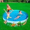 thumbnail image 2 of Alberca Infantil Circular Dinosaurios Bestway Plástico Duro PVC Resistente 244 cm, 2 of 4